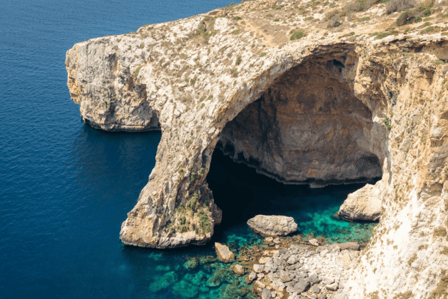 Mellieha / Gozo: Malta’s Splendour Excursion and Boat Trip to Blue Grotto & Comino