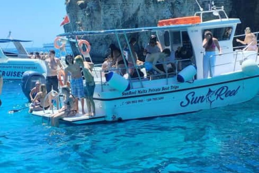 Mellieha / Gozo: Blue Lagoon, Comino & Gozo Private Boat Cruise & Trip