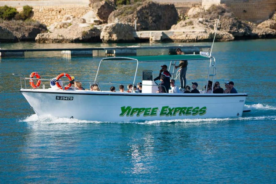 Mellieha: Private Boat Trip – Comino, Parts of Gozo