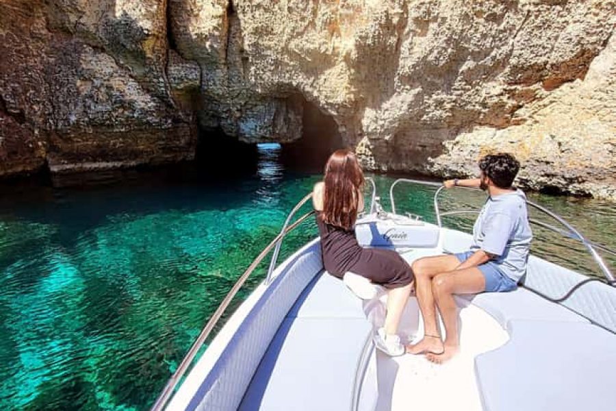 Mellieha / Gozo: Blue Lagoon and Comino Island Boat Trip