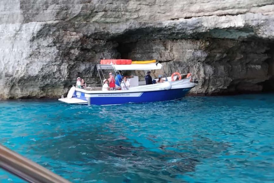 Bugibba: Half Day Private Boat Trip to Comino, Blue Lagoon up to 12 Guests