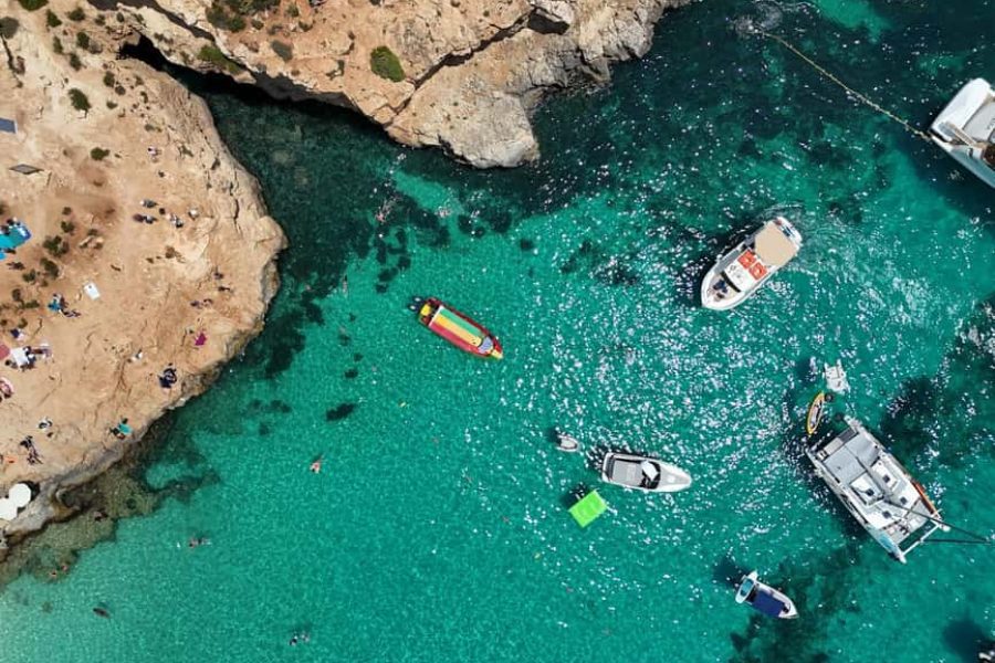 Mellieha / Gozo: Blue Lagoon, Crystal Lagoon, Malta Private Sunset Speed Boat Trip