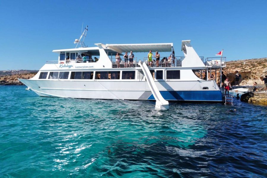 Sliema: Gozo, Comino and Blue Lagoon Boat Trip