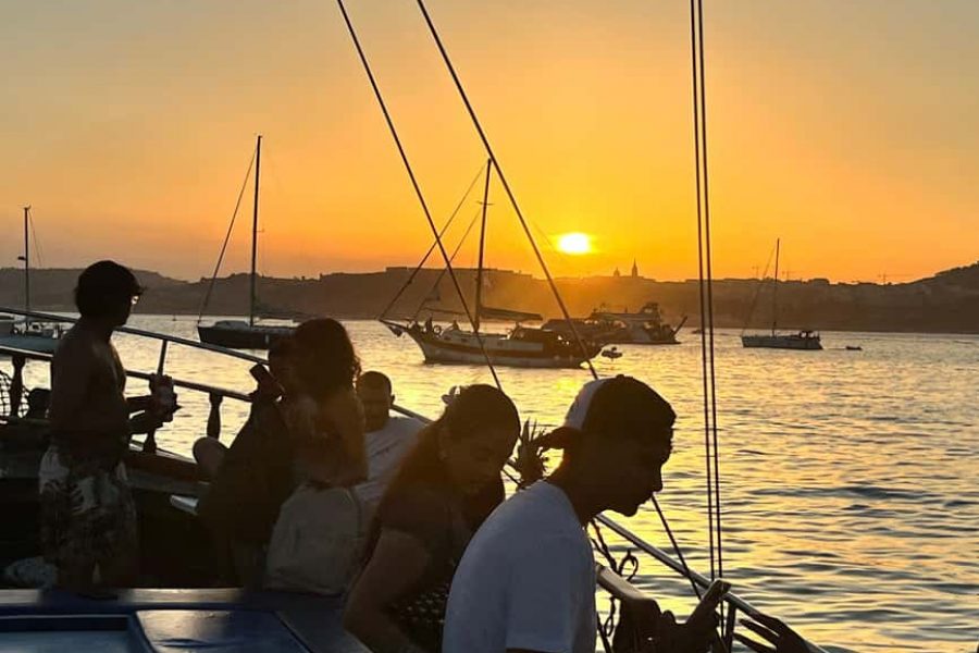 Bugibba: Sunset Cruise to Blue Lagoon and Caves